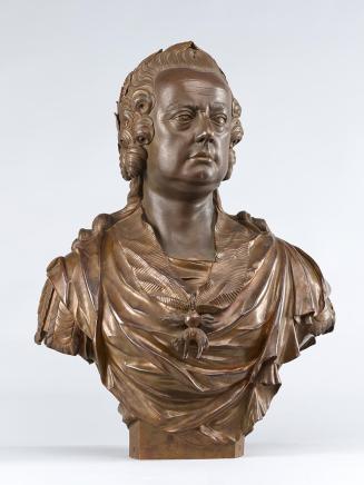 Balthasar Ferdinand Moll, Kaiser Franz I. Stephan von Lothringen, um 1775, Bronze, 70 cm, Belve ...
