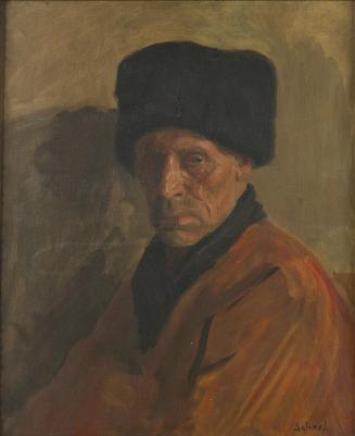 Viktor Scharf, Holländischer Fischer, undatiert, Öl auf Leinwand, 61 x 50 cm, Belvedere, Wien,  ...