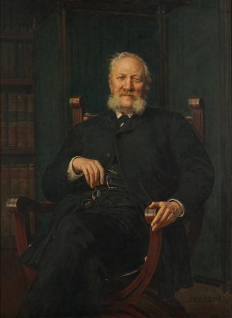 Johann Victor Krämer, Dr. Karl Stremayr, 1916, Öl auf Leinwand, 135 x 105 cm, Belvedere, Wien,  ...