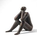Artur Hecke, Sternseher, 1960, Bronze, 36 cm, Artothek des Bundes, Dauerleihgabe im Belvedere,  ...