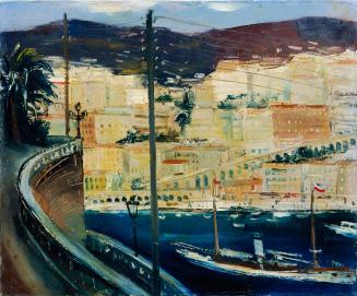 Sergius Pauser, Monte Carlo, um 1938, Öl auf Leinwand, 60 x 73 cm, Belvedere, Wien, Inv.-Nr. 45 ...