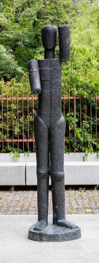 Fritz Wotruba, Grosse stehende Figur II, 1959, Bronze, 196,5 × 50 × 46,5 cm, 120 kg, Belvedere, ...