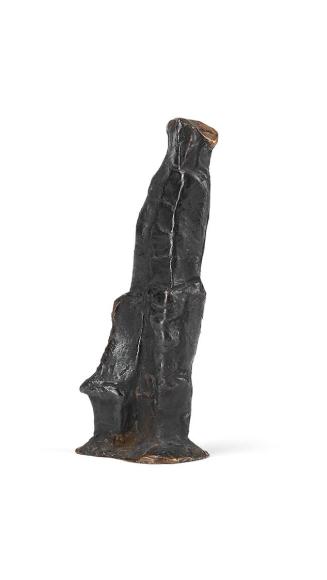 Fritz Wotruba, Kleine stehende Figur, 1953, Bronze, 12,5 × 5 × 3,5 cm, Belvedere, Wien, Inv.-Nr ...