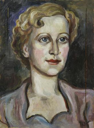 Irma Lang-Scheer, Damenbildnis, undatiert, Öl auf Holz, Rahmenlos: 47 × 35 × 2 cm, Belvedere, W ...