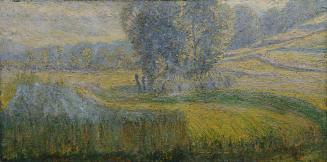 Ivan Grohar, Das Feld von Raholin, um 1900, Öl auf Leinwand, 60 x 120 cm, Belvedere, Wien, Inv. ...