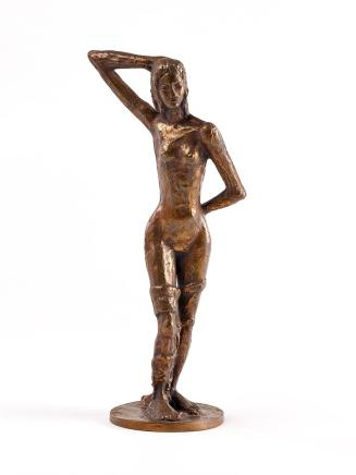 Fritz Wotruba, Kleines stehendes Mädchen, 1929/30, Bronze, 39,5 × 13,5 × 11 cm, Belvedere, Wien ...