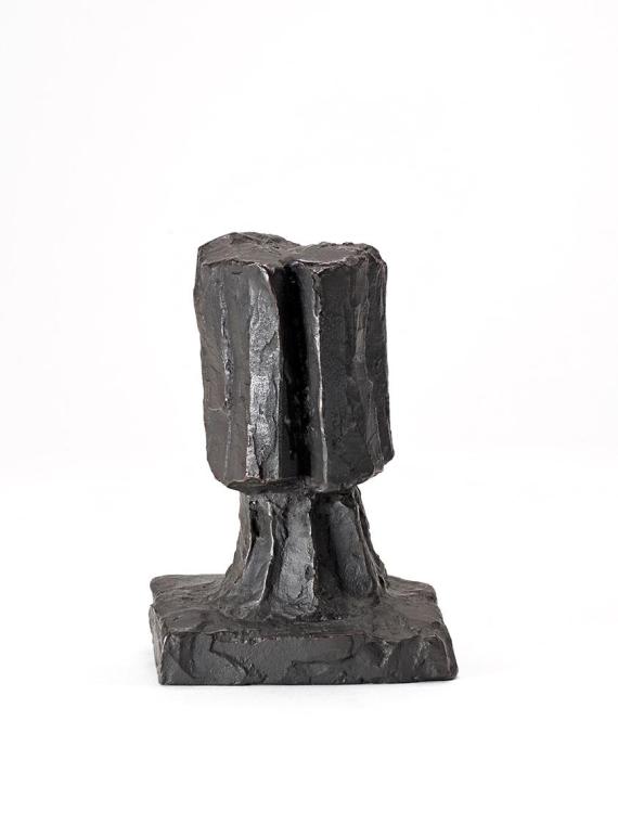 Fritz Wotruba, Kopf, 1958, Bronze, 14,5 × 10,5 × 8,5 cm, Belvedere, Wien, Inv.-Nr. FW 296