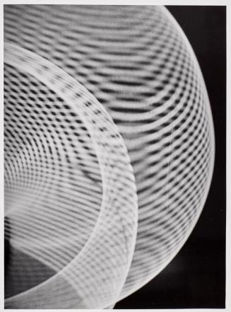 Herbert W. Franke, Fotoexperimente Raumstudien, 1956/1957, Darstellungsmaße: 23,4 × 17,2 cm, 20 ...