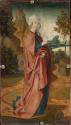 Südtiroler Maler (?), Beschneidung Christi (Innenseite); Maria einer Heimsuchung (Außenseite),  ...