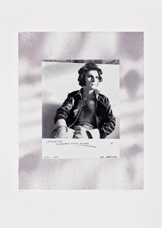 Christian Ludwig Attersee, Attersee schön wie seine Bilder Nr. 1 (5-teiliger Fotozyklus), 1967/ ...