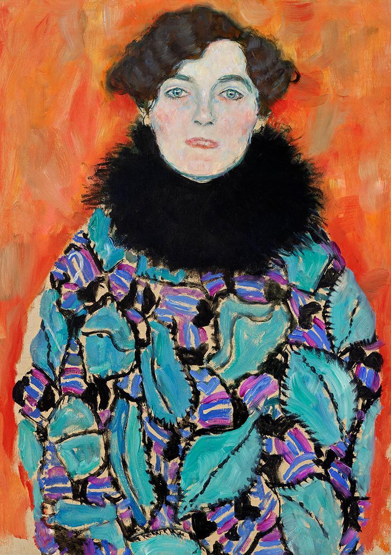 Gustav Klimt, Johanna Staude, 1917/1918, Öl auf Leinwand, 70 × 50 cm, Belvedere, Wien, Inv.-Nr. ...