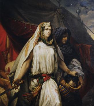 Johann Peter Krafft, Judith mit dem Haupt des Holofernes, vor 1851, Öl auf Leinwand, 156 x 140  ...