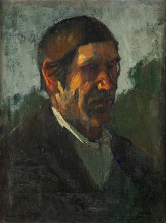 David Mosé, Männliches Bildnis, um 1890, Öl auf Leinwand, 51 × 38 cm, Belvedere, Wien, Inv.-Nr. ...