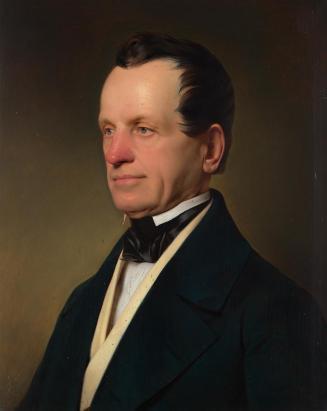 Franz Eybl, Porträt eines Herrn, 1850, Öl auf Holz, 53 × 42,5 cm, 2019 Legat Marie Walther, Wie ...