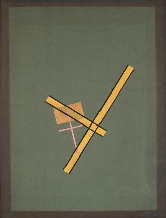 Laszlo Moholy-Nagy, Komposition, 1922, Tinte, Gouache, Collage auf Papier, 61,5 × 47 cm, Dauerl ...