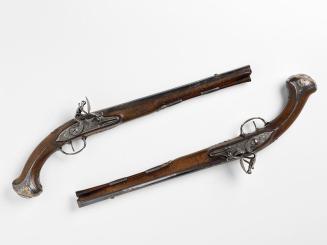 Steinschloss-Pistole, um 1715, 50 cm, Belvedere, Wien, Inv.-Nr. SLM 662/1