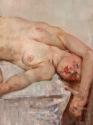 Lovis Corinth, Liegender weiblicher Akt, 1907, Öl auf Leinwand, 96 x 120 cm, Belvedere, Wien, I ...