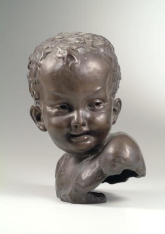 Gustinus Ambrosi, Kind, 1912, Bronze, H: 29 cm, Belvedere, Wien, Inv.-Nr. A 48