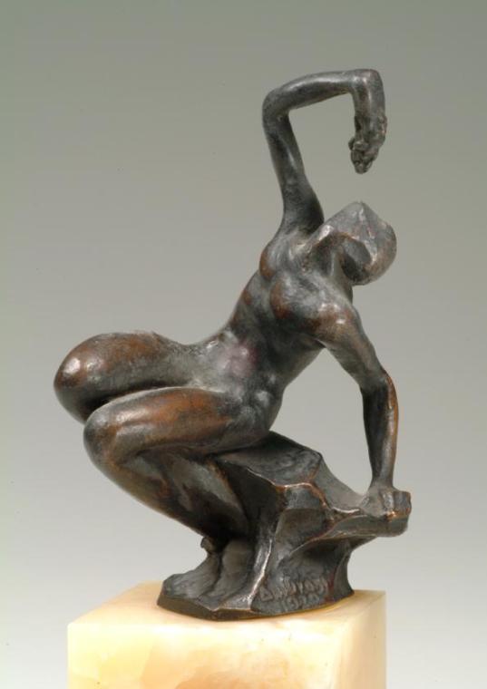 Gustinus Ambrosi, Bacchus, 1920, Bronze, H: 9 cm, Belvedere, Wien, Inv.-Nr. A 122
