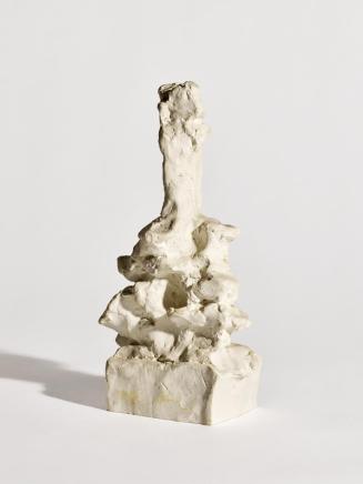 Fritz Wotruba, Figur mit Sockel, 1969, Gipsguss nach Tonmodell, 19 × 5 × 9,5 cm, Belvedere, Wie ...