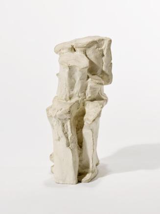 Fritz Wotruba, Figur, 1972, Gipsguss nach Tonmodell, 17,5 × 7 × 10 cm, Belvedere, Wien, Inv.-Nr ...