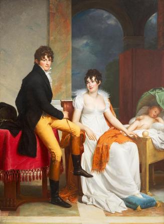 François Pascal Simon Gérard, Moritz Christian Reichsgraf von Fries mit seiner Frau Maria There ...
