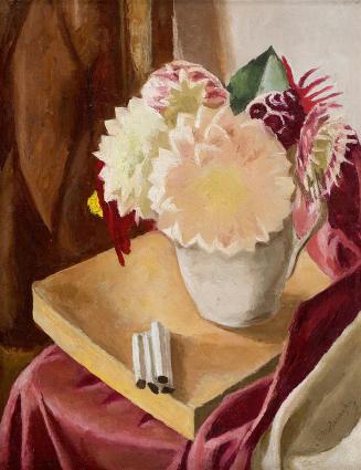 Marie-Louise von Motesiczky, Zigaretten am Tisch, 1928, Öl auf Leinwand, 39,8 × 31 cm, Belveder ...