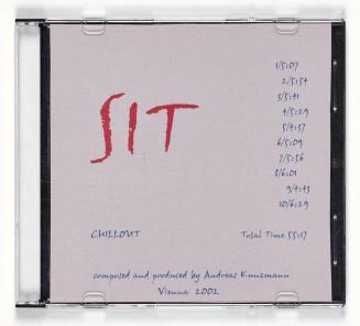 Andreas Kunzmann, SIT, 2002, Audio-CD mit 10 Tracks, Belvedere, Wien, Inv.-Nr. 10560/13