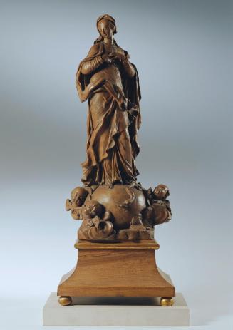 Lorenzo Mattielli, Immaculata, um 1736, Sandstein, H: 50 cm, Belvedere, Wien, Inv.-Nr. 4351