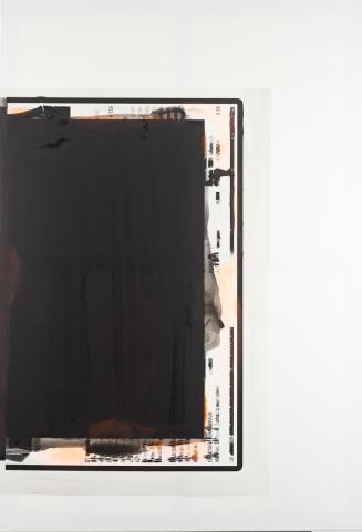 Gerhard Kaiser, Einsatz, 2018, Digitaldruck, Öl und Acryl auf Leinwand, 160 × 110 cm, Belvedere ...