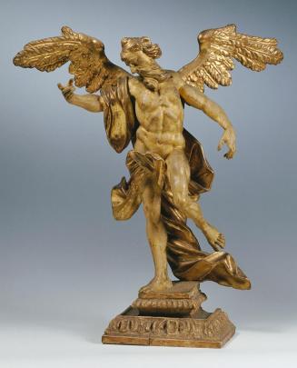 Chronos, um 1750, Holz, vergoldet, 45,5 cm, Belvedere, Wien, Inv.-Nr. 3980