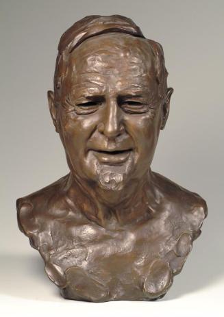 Gustinus Ambrosi, Cuno Amiet, 1951, Bronze, H: 42,5 cm, Belvedere, Wien, Inv.-Nr. A 2