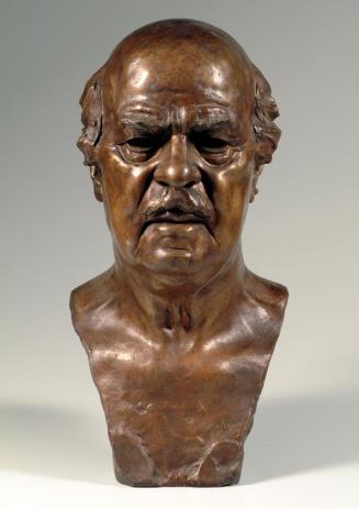 Gustinus Ambrosi, John Knittel, 1969, Bronze, H: 46 cm, Belvedere, Wien, Inv.-Nr. A 200a