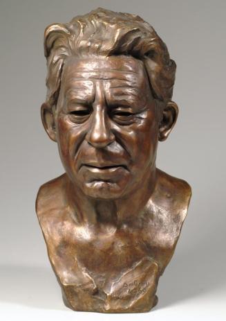 Gustinus Ambrosi, Herbert Strutz, 1969, Bronze, 43,5 cm, Belvedere, Wien, Inv.-Nr. A 211