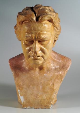Gustinus Ambrosi, Joseph Marx, 1968, Bronze, H: 53 cm, Belvedere, Wien, Inv.-Nr. A 187b