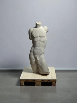 Fritz Wotruba, Torso, 1939, Hartsandstein, 121 × 49 × 48,5 cm, 225 kg, Belvedere, Wien, Inv.-Nr ...