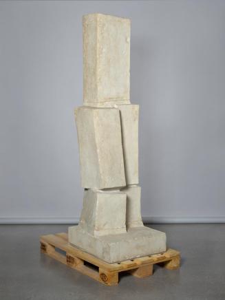 Fritz Wotruba, Großer Torso, 1971, Gipsguss nach Steinskulptur, Bronze: 209,5 × 60,5 × 69,5 cm, ...