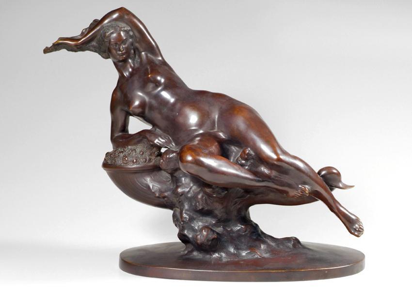 Karl Fiala, Abundantia, 1921, Bronze, 45,5 x 60 x 24 cm, Belvedere, Wien, Inv.-Nr. 5648