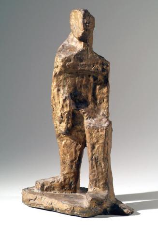 Josef Pillhofer, Stehende Figur, 1951, Bronze, 44,3 cm, Artothek des Bundes, Dauerleihgabe im B ...