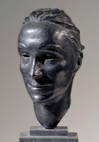 Georg Ehrlich, Salzburger Bäuerin, um 1930, Bronze, H: 31,5 cm, Belvedere, Wien, Inv.-Nr. 3178