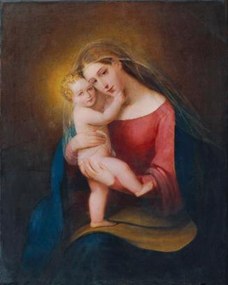 Franz Schrotzberg, Madonna mit Kind, 1834, Öl auf Leinwand, 55 x 44,5 cm, Belvedere, Wien, Inv. ...