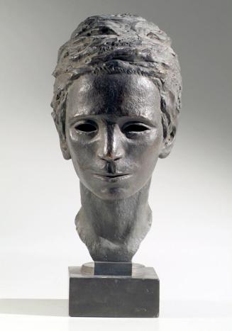 Georg Ehrlich, Kopf eines Jünglings, 1932, Bronze, H: 39 cm, Belvedere, Wien, Inv.-Nr. 4540