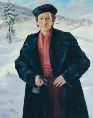 Alfred Pirkhert, Eugenie Pirkhert, 1940, Öl auf Leinwand, 100,5 x 80 cm, Belvedere, Wien, Inv.- ...