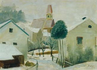 Ferdinand Kitt, Hirschbach, 1929, Öl auf Leinwand, 58 x 79 cm, Belvedere, Wien, Inv.-Nr. 6325