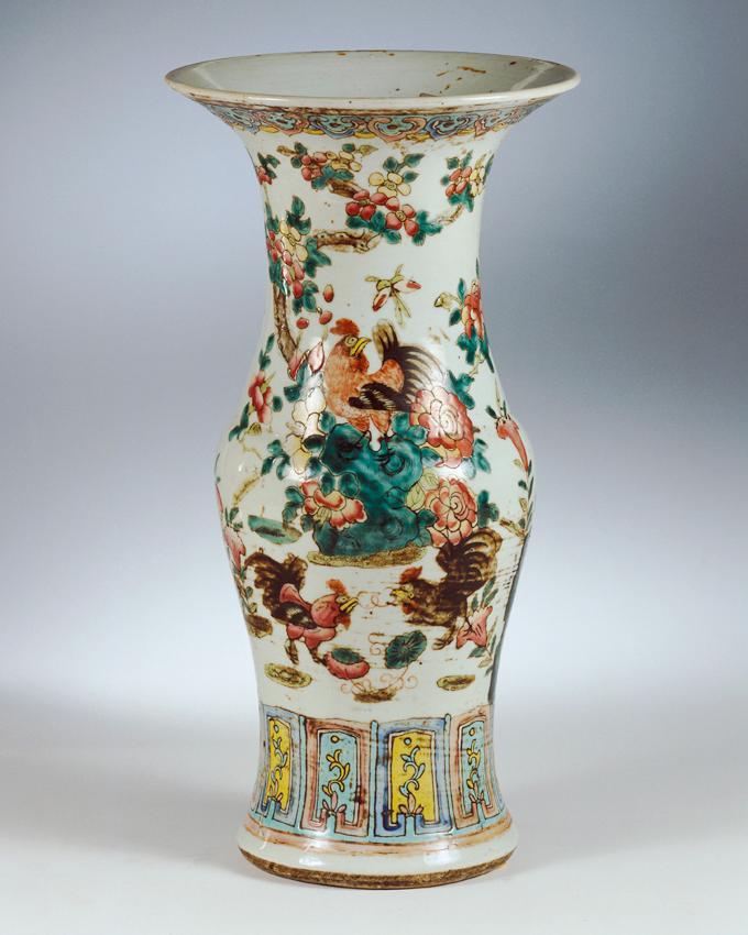 Unbekannter Künstler, Chinesische Vase, Porzellan, Belvedere, Wien, Inv.-Nr. 7395/1
