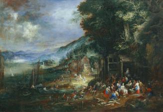 Johann Jakob Hartmann, Das Wasser (Die vier Elemente), Öl auf Kupfer, 54 x 77 cm, Belvedere, Wi ...
