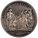 Franz Anton Wideman, Medaille anlässlich der Hochzeit von Kaiser Joseph II. mit Maria Josepha v ...