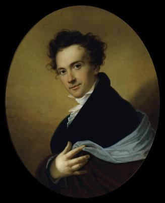 Josef Lambert Denk, Selbstporträt, um 1815, Öl auf Leinwand, 65 × 55 cm, Belvedere, Wien, Inv.- ...
