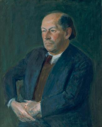 Georg Merkel, Portrait Vater Steinitz, 1938, Öl auf Leinwand, 81 x 66 cm, Belvedere, Wien, Inv. ...