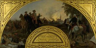 Karl von Blaas, Der Überfall bei Hochkirch 1758, 1866, Öl auf Leinwand, 86 x 174 cm, Belvedere, ...